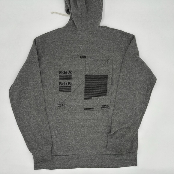 Vinyl Is Forever Pullover Hoodie Sweatshirt - Picture 3 of 5